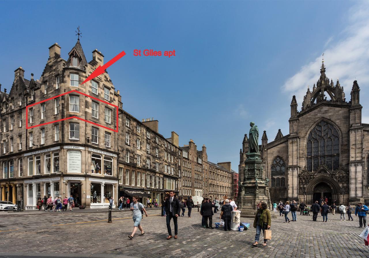 Апартаменты St Giles Royal Mile Эдинбург Экстерьер фото